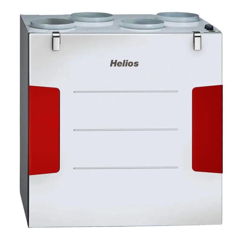 Helios KWL 500 W L Lüftungsgerät links mit WRG