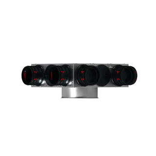 Helios FRS-VE 9-75/160 FlexPipe Verteil Element 9 Einzelstutzen DN 75 DN 161