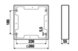 Maico Ausgleichsrahmen PPB 30 ARW Aluminium, für PPB 30 K und PPB 30 O – Bild 5