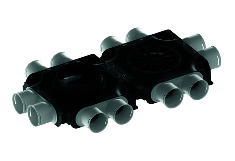 Maico Luftverteiler doppelt MA-FDV12-75 12 Anschlüsse DN 75