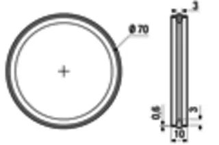 Maico Dichtring MA-D75 Dichtring Nennweite 75 – Bild 4