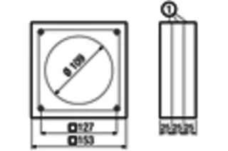 Maico Distanzrahmen ECA-DR für ECA 100 ipro – Bild 4