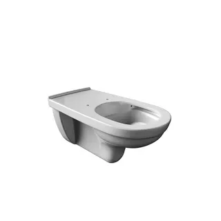 WC wandhängend Tiefsp. 700mm, weiß offener Spülrand