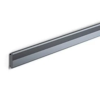 PLUS Wandschiene, 900 mm Abdeckplatte Anthrazitgrau
