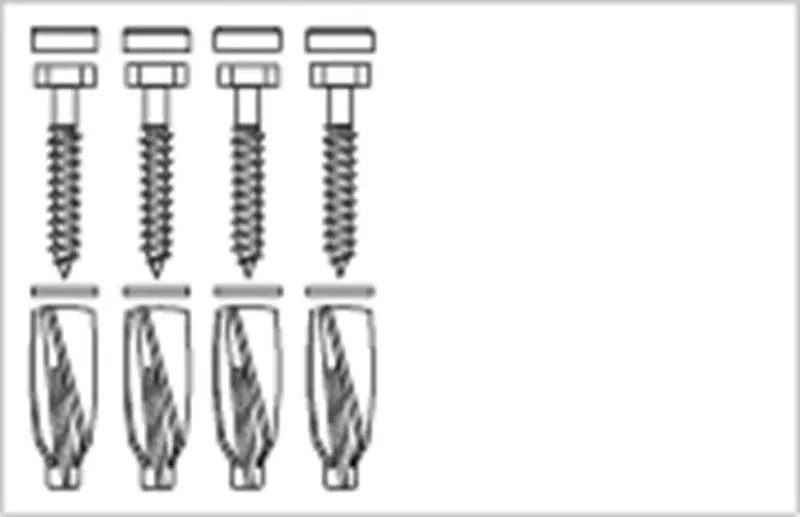 Bef.material 4erSet f. Porenbeton zu Select-Liftern, Matrix-Liftern
