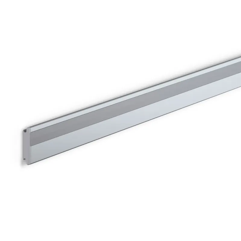 PLUS Wandschiene, 1200 mm Abdeckplatte Anthrazitgrau