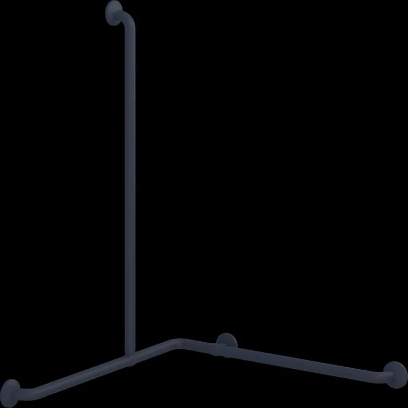 Eckhandlauf-Kombi 762x762x1090mm Dunkelblau