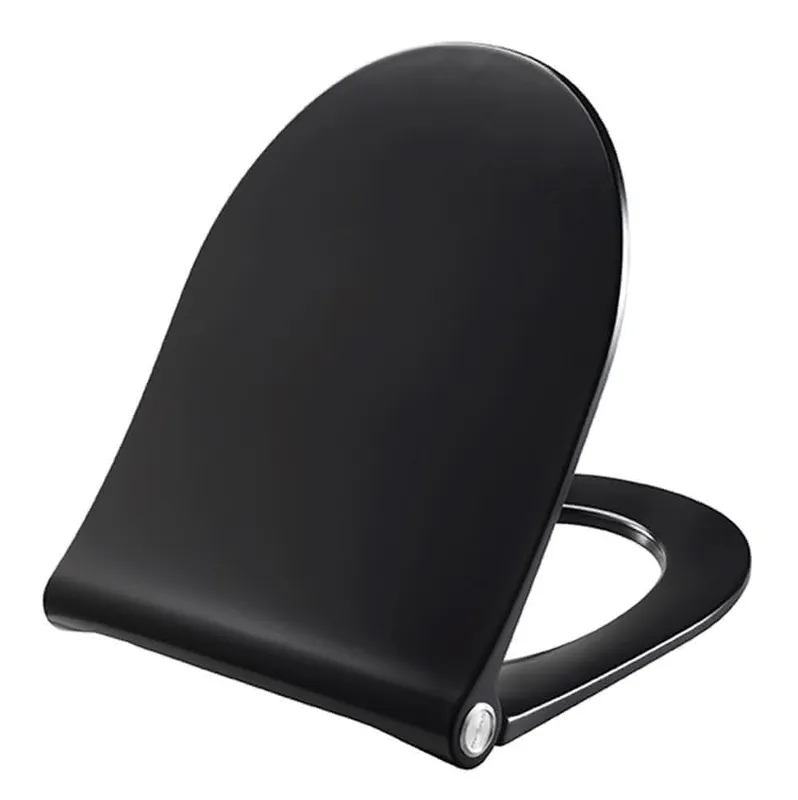WC-Sitz Pressalit Sway D2 m.Deckel Schwarz Kipp.scharnier m.lift-off