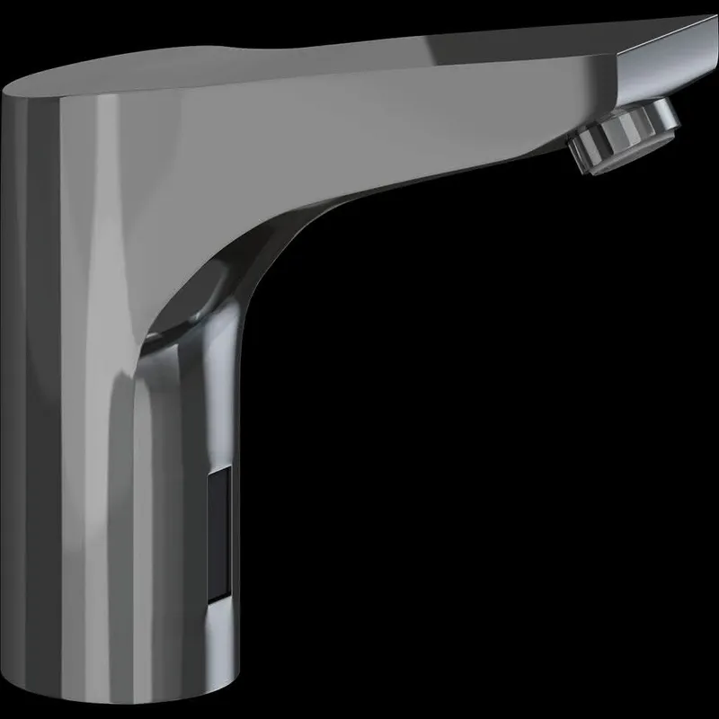 Waschtischbatterie m. Sensor, chrom