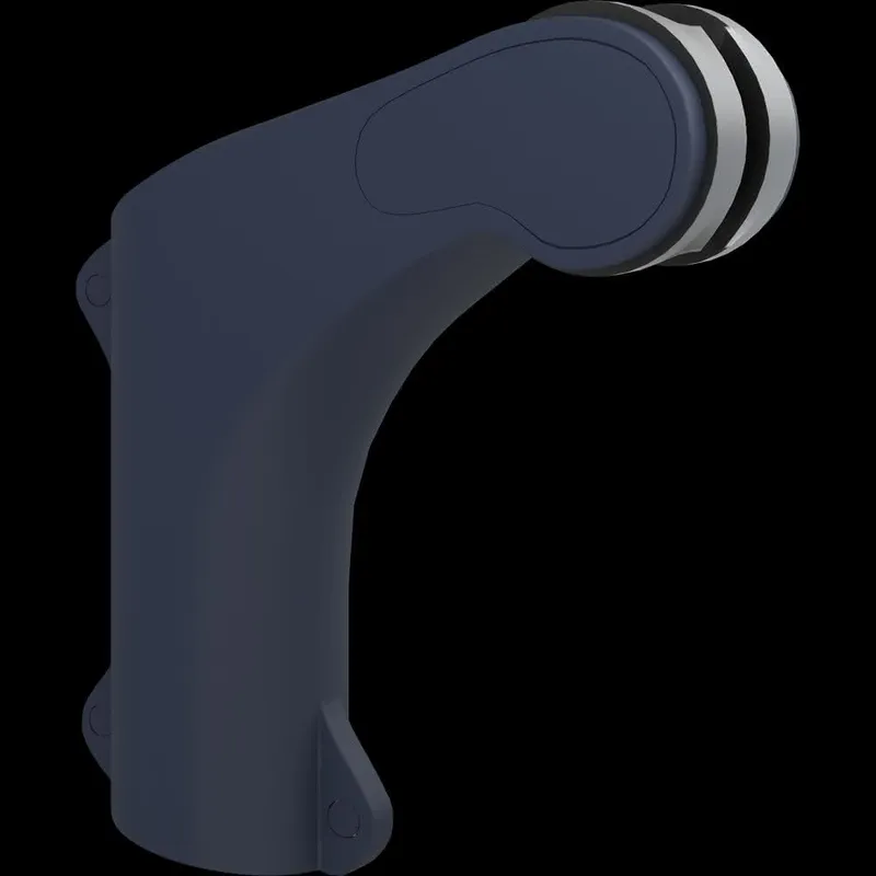 Brausekopfhalterung Dunkelblau
