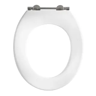 WC-Sitz Projecta Plus, Polygiene o.Deckel Weiß Diebstahlsich. Scharnier