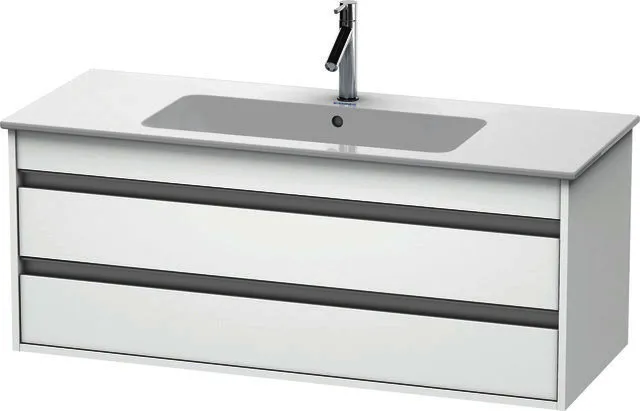 Duravit WTU Ketho f. ME by Starck, 2 Schubk. 480x1200x475mm, Weiß Matt