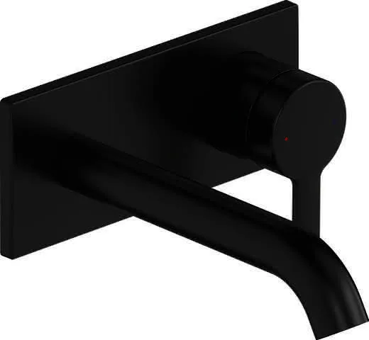 Duravit C.1 Einhebel-Waschtischmischer, UP Ausl.174mm,ohne Zugstange, Schwarz Matt