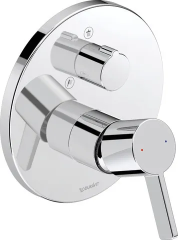 Duravit D-Neo Einhebel-Brausemischer UP Keramikmischsyst., Umstellvent.,Chrom HG