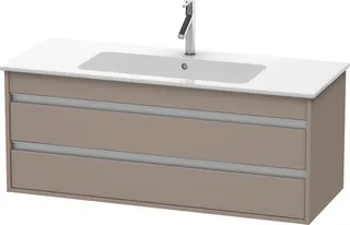Duravit WTU Ketho f. ME by Starck, 2 Schubk. 480x1200x475mm, Basalt Matt – Bild 2