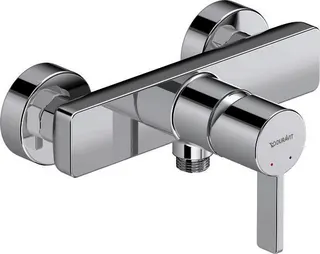 Duravit D-Neo Einhebel-Brausemischer Aufputz Keramikmischsystem, Chrom HG