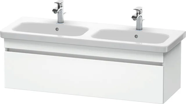 Duravit WTU wandh. DuraStyle 448x1230x398mm 1 Ausz.,233813,weiß matt/weiß matt