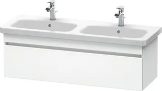 Duravit WTU wandh. DuraStyle 448x1230x398mm 1 Ausz.,233813,weiß matt/weiß matt