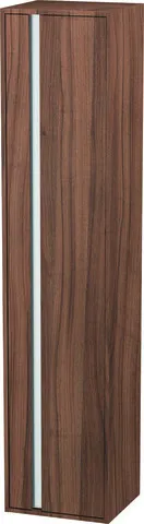 Duravit Hochschrank Ketho 360x400x1800mm 1 Tür, TA rechts, nussbaum natur