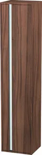 Duravit Hochschrank Ketho 360x400x1800mm 1 Tür, TA rechts, nussbaum natur