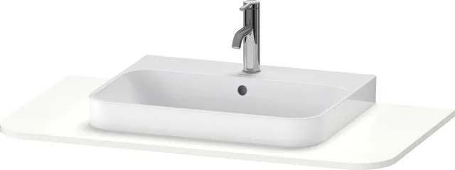 Duravit Konsole m.1Aus.HappyD2+, 16x1000x550mm, weiß seidenmatt