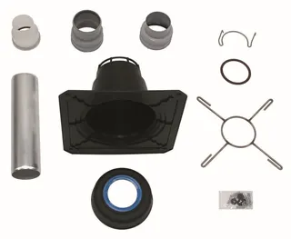 Vaillant Paket 1.614/3 Mehrfachbel. 2er VCW 206/7-2 E, VRT 350, Abgasleitung