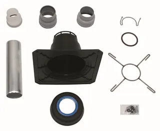Vaillant Paket 1.624/4 Mehrfachbel. 5er VC 146/7-2 E,VRT 350, Abgasleitung