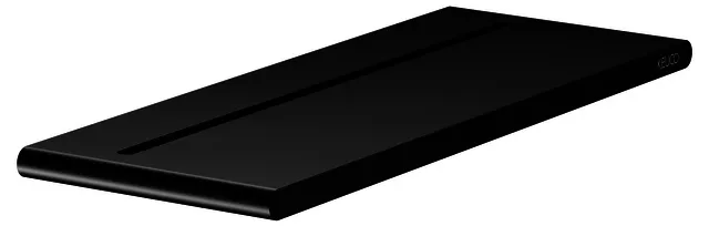 ACTIS-Duschablage a. Aluminium 274x100mm schwarz matt
