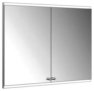 ACTIS-Spiegelschrank Alu m LED-Beleucht. 1000x700x160mm 2-türig Wandeinbau
