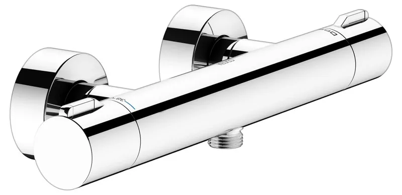 Keuco THM-Brausemischer Plan blue 53926, Aufputz, verchr.