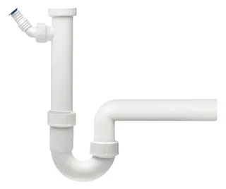comfort-PP-Spülensiphon 1 1/2" mit einem Geräteanschluss DN 40 – Bild 2