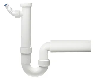 comfort-PP-Spülensiphon 1 1/2" mit einem Geräteanschluss DN 50
