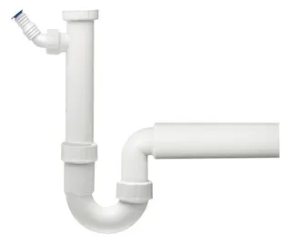 comfort-PP-Spülensiphon 1 1/2" mit einem Geräteanschluss DN 50 – Bild 2