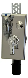 comfort-Unterputz-Geräte-Siphon DN40/50 mit Geräteventil senkrechte Montage
