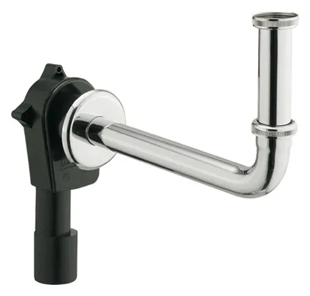 comfort-Raumspar-Unterputz-Waschtisch- siphon DN 32 Ablauf DN 40/50
