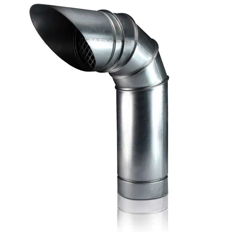 Ausblasbogen DN 100 90G V2A