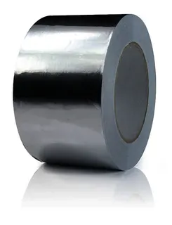Klebeband Alu 50 mm breit Rolle a 50 Meter, Dicke: 30 Mikrometer
