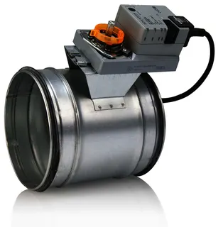 Drosselklappe DN 180 m.Stellmotor LM24V verzinkt, mit Dichtung