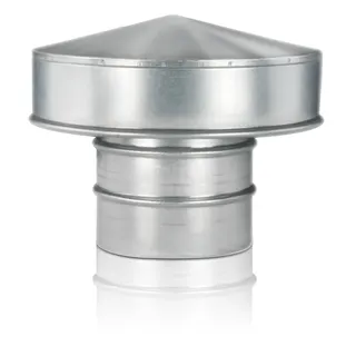 Dachhaube DN 140 verzinkt