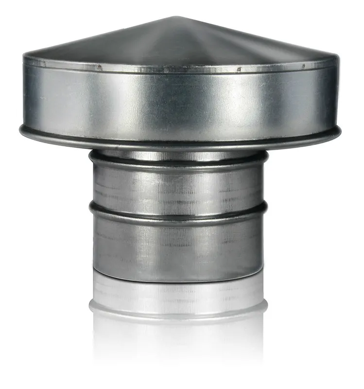 Dachhaube DN 300 V2A, passt in Rohr