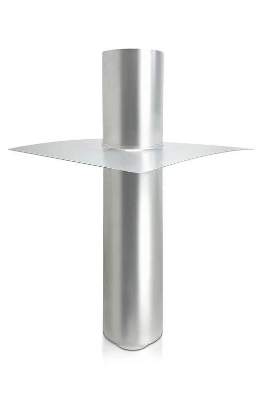 Dachdurchführung Flachdach DN 250/315 V2A, isoliert, ohne Adapter