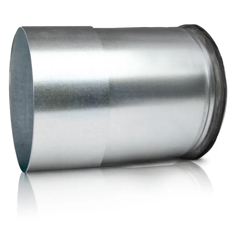 Schiebemuffe kurz DN 150, L=130 mm verzinkt, m. Dichtung