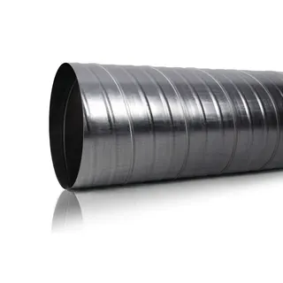 Wickelfalzrohr EN12237, DN 500 verzinkt, 6000mm