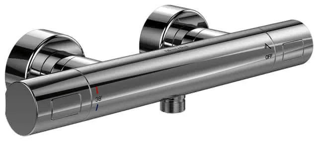VB Duschthermostat Universal Taps&Fittings 317x65x104mm Rund Chrom