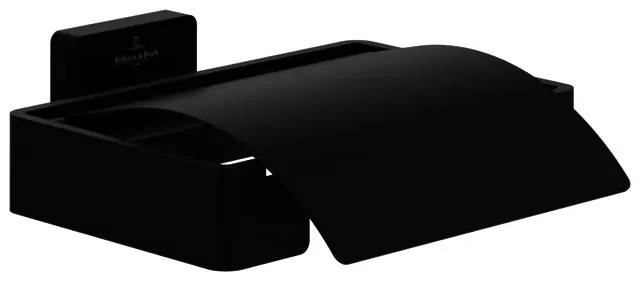 Villeroy & Boch Toilettenpapierhalter mD Elements - Striking 131x115x45mm Matt Black