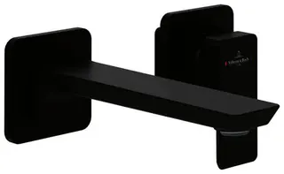 VB Einhebel-WT-Armatur Subway 3.0 225x 115x215mm o Ablaufgarnitur Matt Black