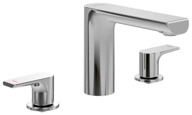 Villeroy & Boch Dreiloch-Waschtischarmatur Liberty 312x122x178mm ohne Ablaufgarnitur Chrom