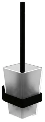 Villeroy & Boch Toilettenbürstengarnitur Elements - Striking 94x118x340mm Matt Black