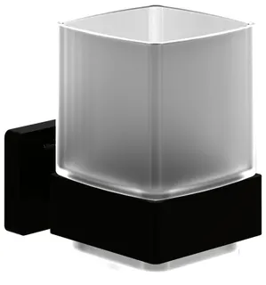 Villeroy & Boch Glashalter Elements - Striking 99x123x100mm Matt Black