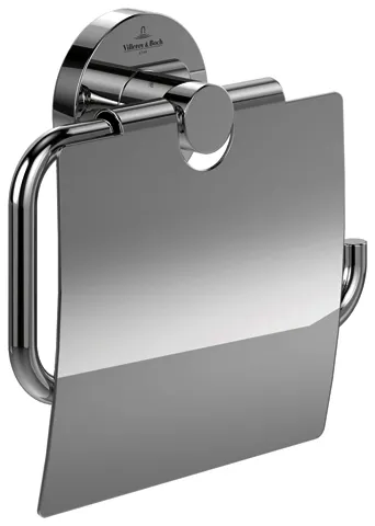 Villeroy & Boch Toilettenpapierhalter mit Deckel Elements - Tender 134x38x132mm Chrom